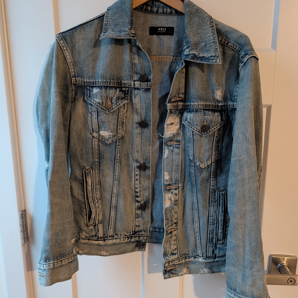 Able Light Blue Denim Jacket